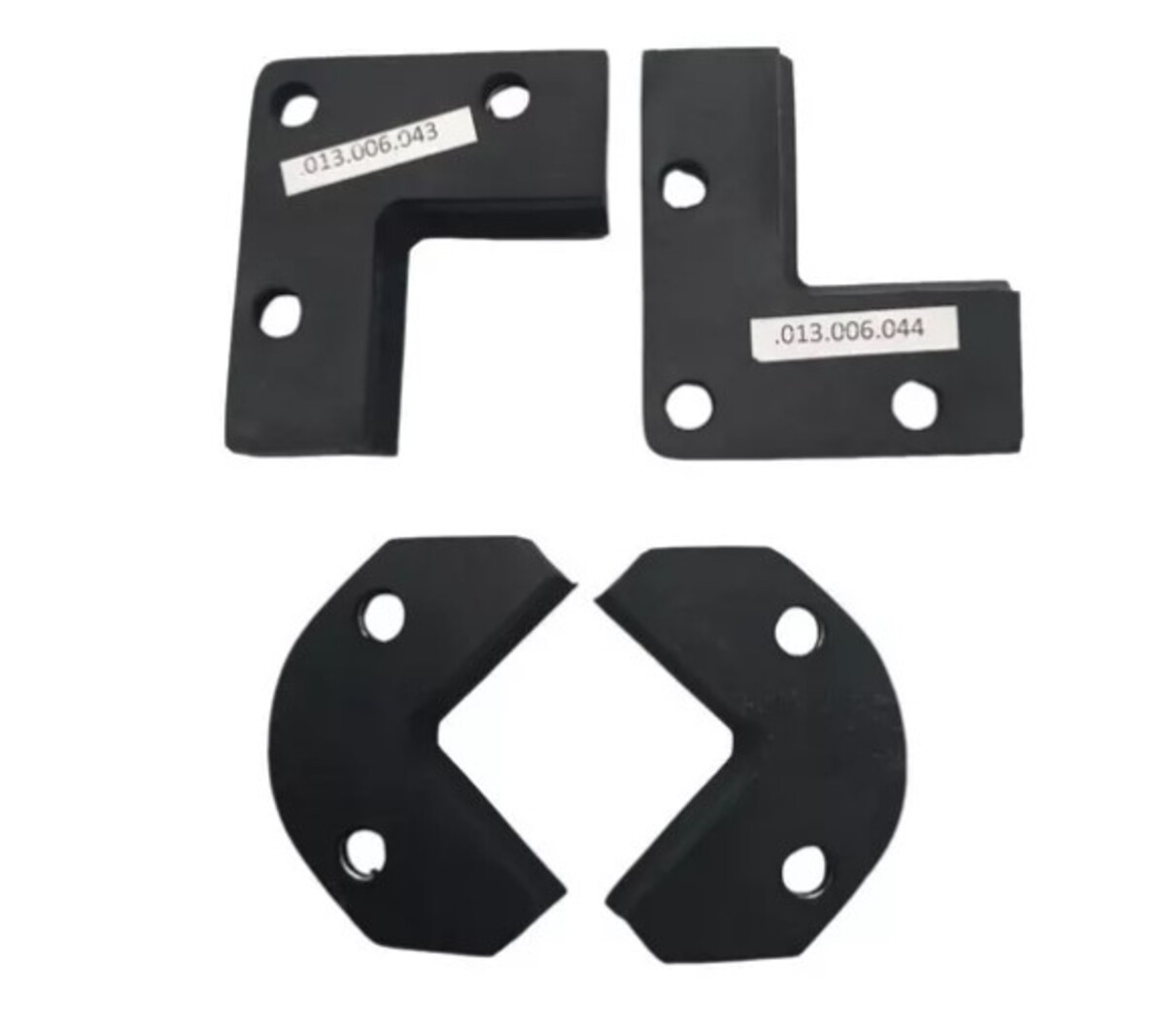 Jogo Raspadores Cavaco para Mesa Torno Nardini ND 220, 250, 325, 650 DT 650 - Image 3