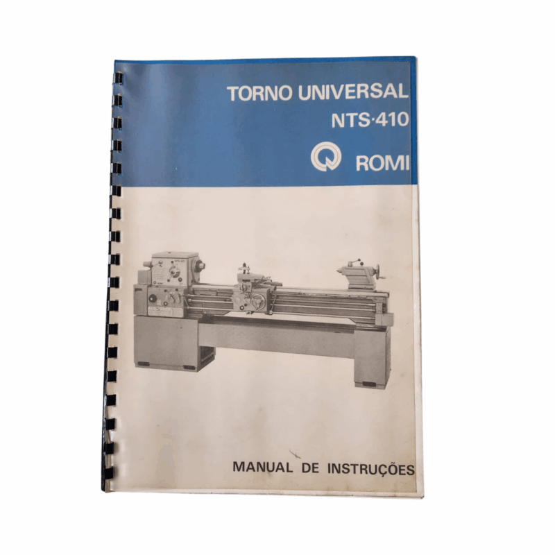 Manual De Instruções Do Torno Romi NTS-410 - Image 3