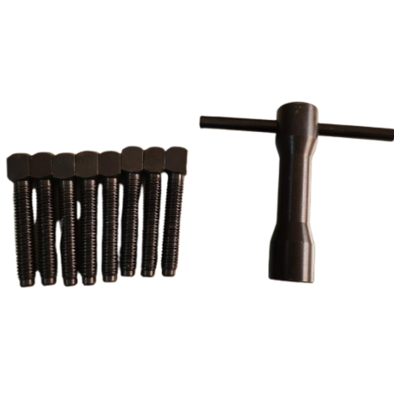 8 Parafusos 7/16 Castelo/Torre para torno Nardini/Romi + Chave - Image 2