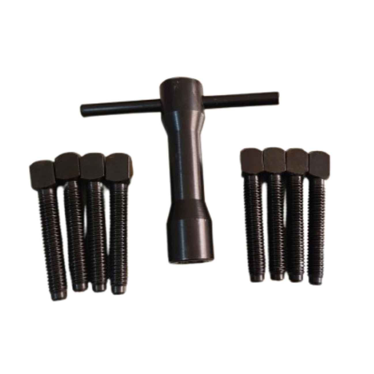 8 Parafusos 7/16 Castelo/Torre para torno Nardini/Romi + Chave