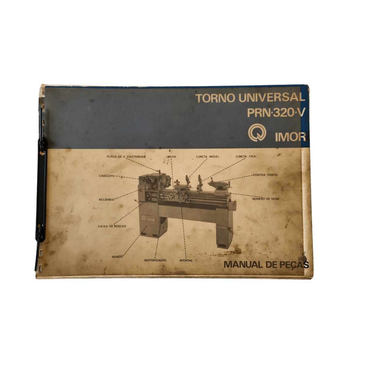 Catálogo de Peças do Torno Romi PRN-320-V - Image 5