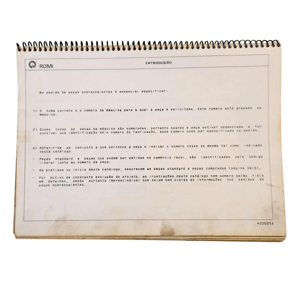 Catálogo De Peças Do Torno Romi Tormax 30/30-A/30-B - Image 2