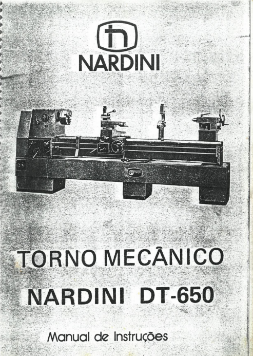 Manual de Instruções do Torno Nardini DT-650 - Image 2