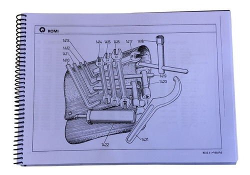 Catálago De Peças Torno Romi E-45, E-45 A, E-45 B - Image 2