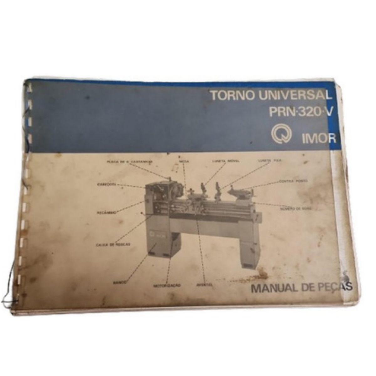 Catálogo de Peças do Torno Romi PRN-320-V