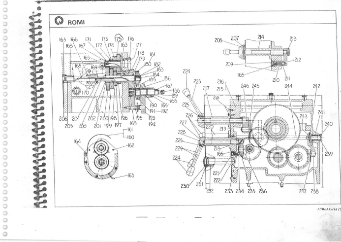 Catálogo de Peças do Torno Romi Maxi II - 420/520/650 - Image 4